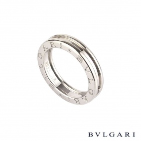 Bvlgari 18k white gold B.zero1 Ring Size?50 AN852423